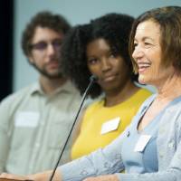 Provost Mili at PSS luncheon